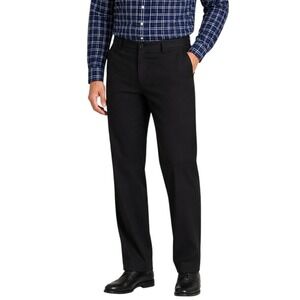*NWT* Alfred Dunner Classic Fit Pants Mens 36 Black Street Smart Proportioned